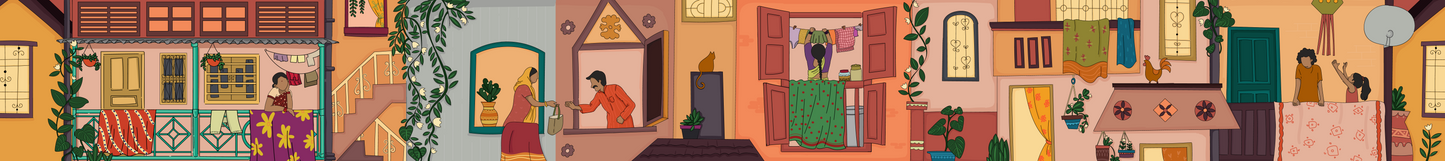 Chawl (121 cm × 12.7 cm)