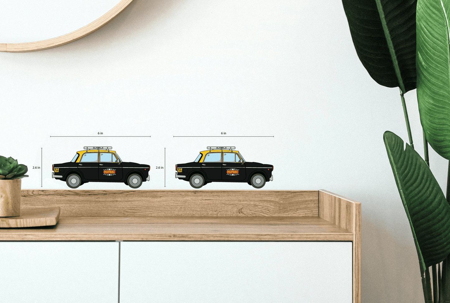 Bombay Cabbie (set of 2)