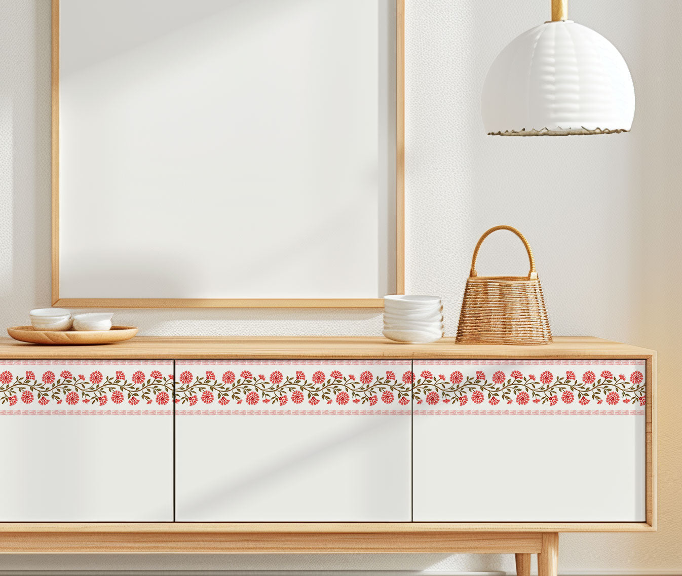 Oil Blossom Flow (121 cm × 12.7 cm)