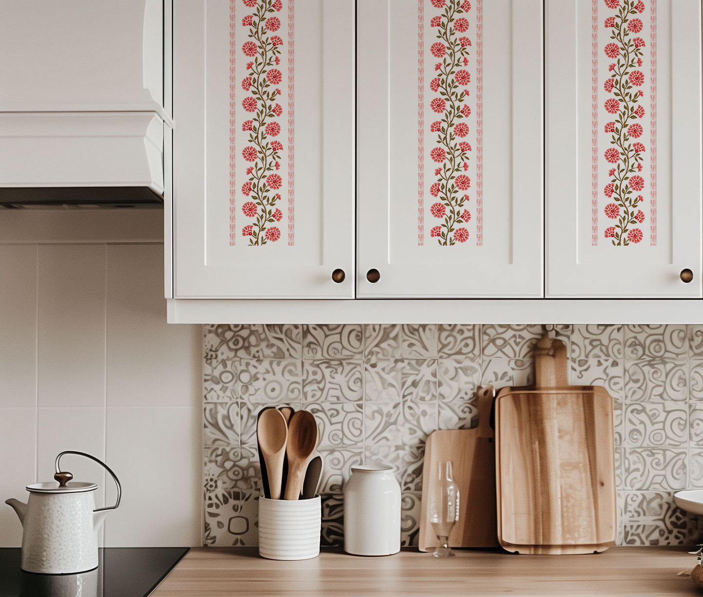 Oil Blossom Flow (121 cm × 12.7 cm)