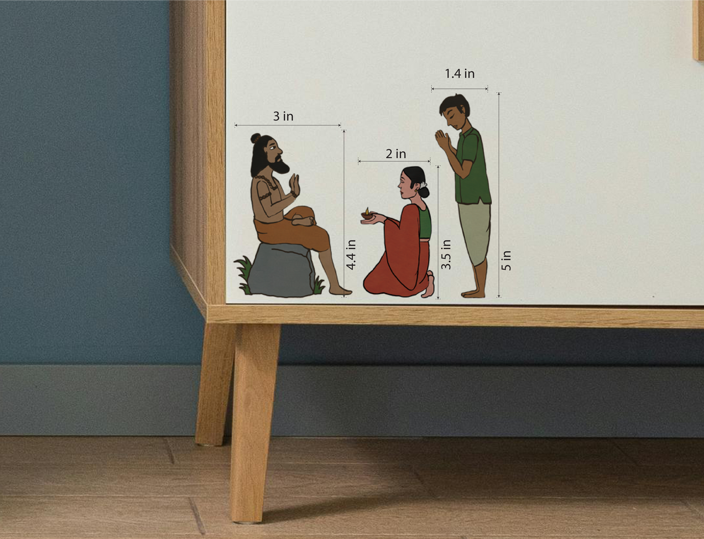 A Moment with the Divine(set of 3)