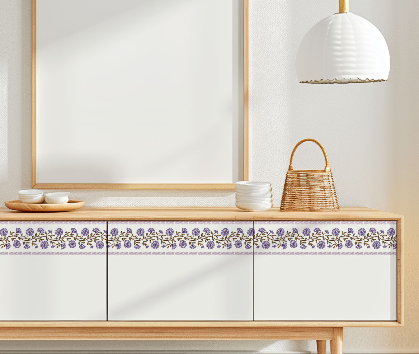 Oil Blossom Flow (121 cm × 12.7 cm)