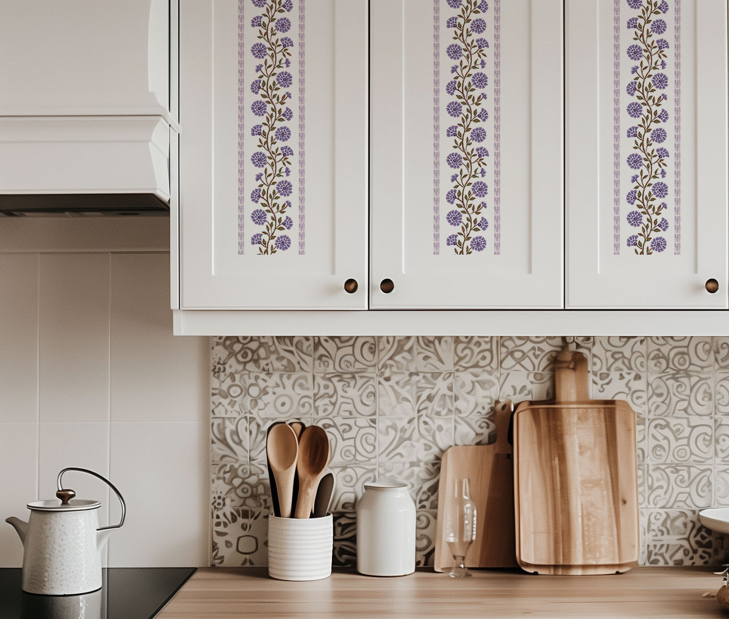 Oil Blossom Flow (121 cm × 12.7 cm)