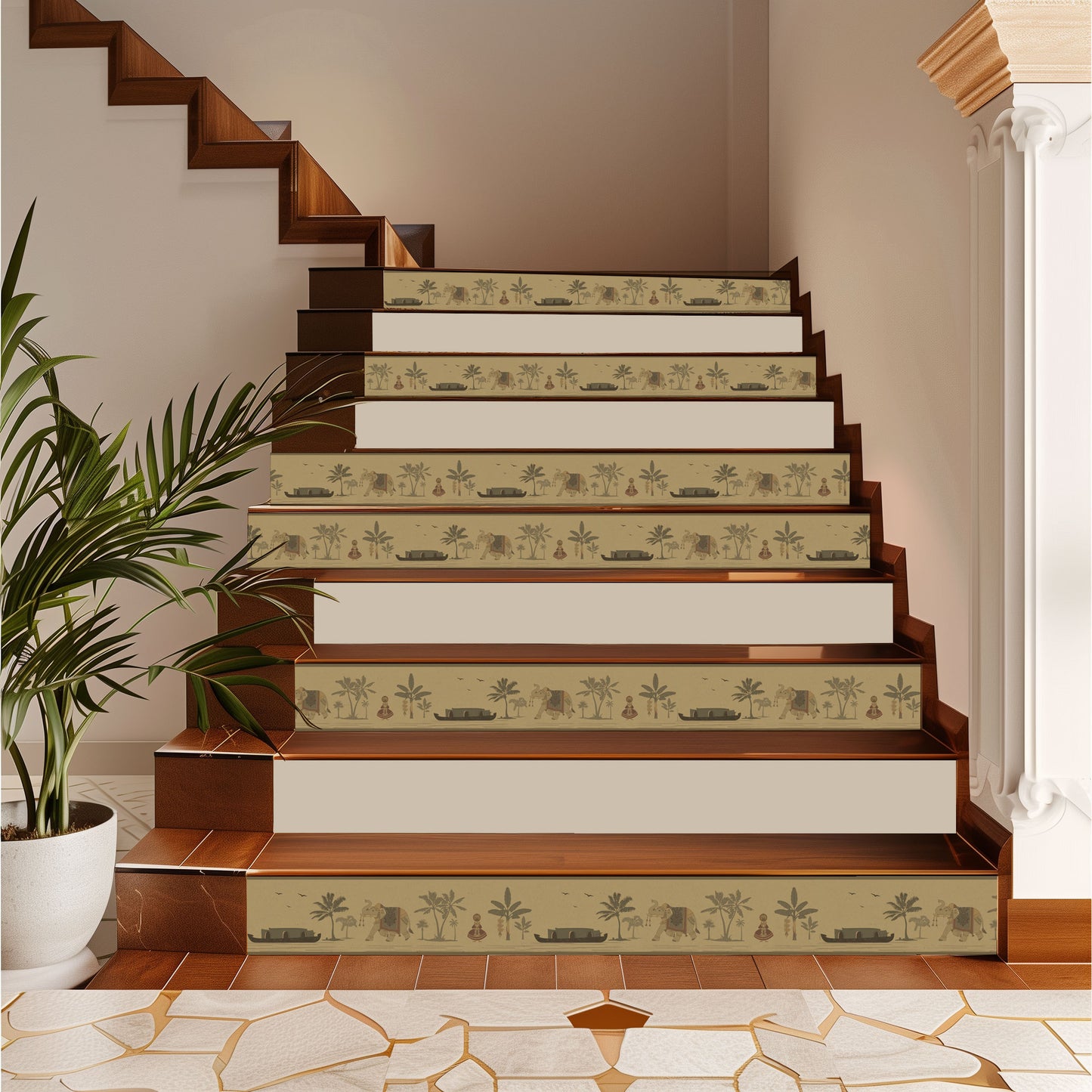 Keralite Harmony (121 cm × 12.7 cm)