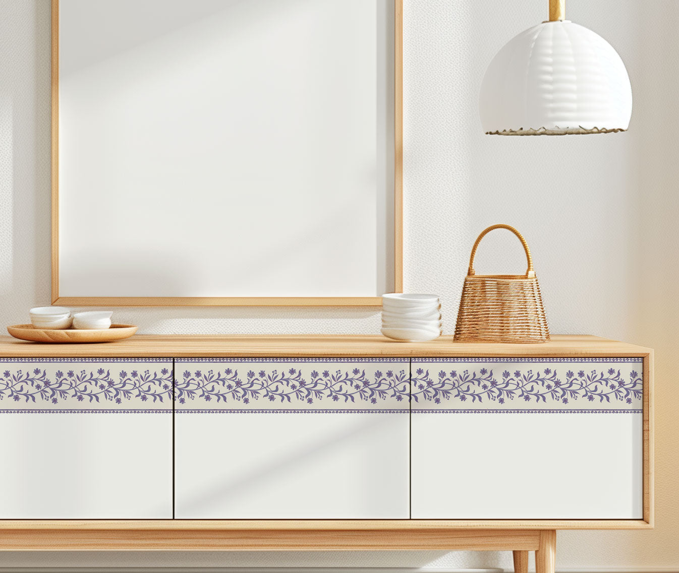 Handcrafted Florals (121 cm × 12.7 cm)