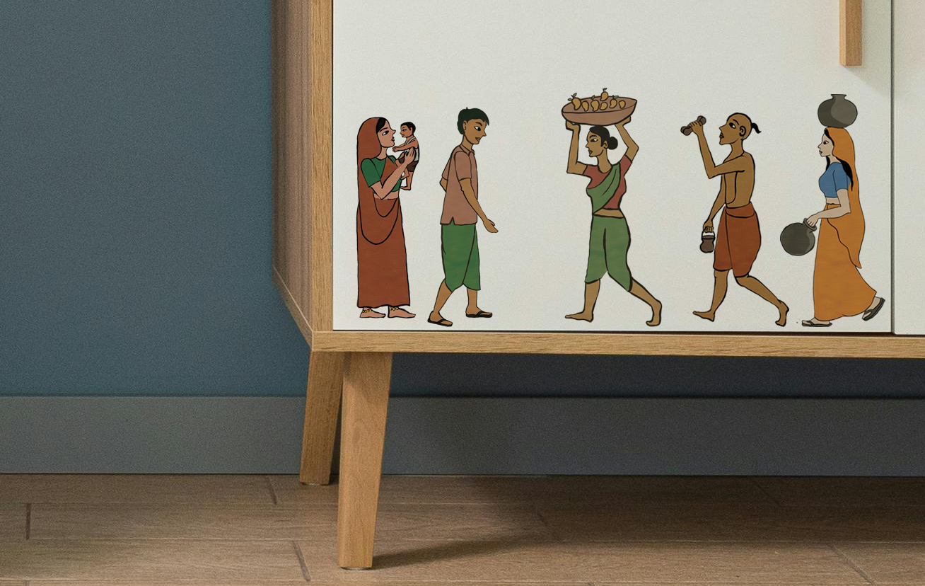 Footsteps Through Time(set of 5)