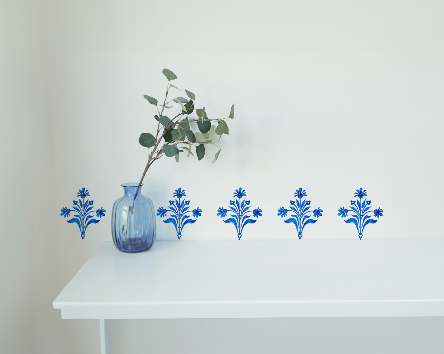 Indigo Whimsy (set of 5)