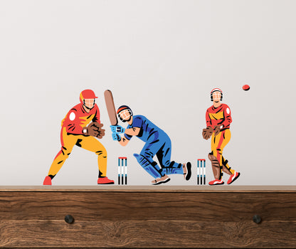 Cricket Crease Trio