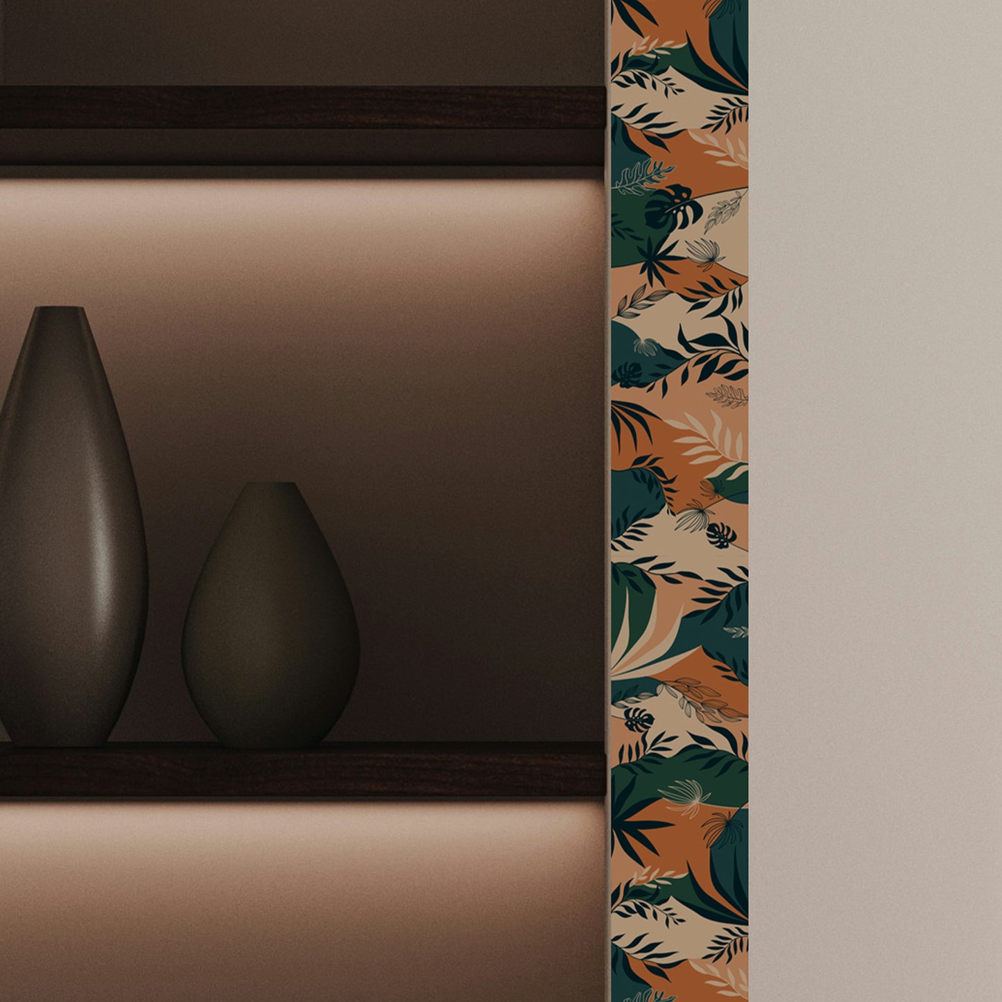 Leaf Luxe Boho (121 cm × 12.7 cm)