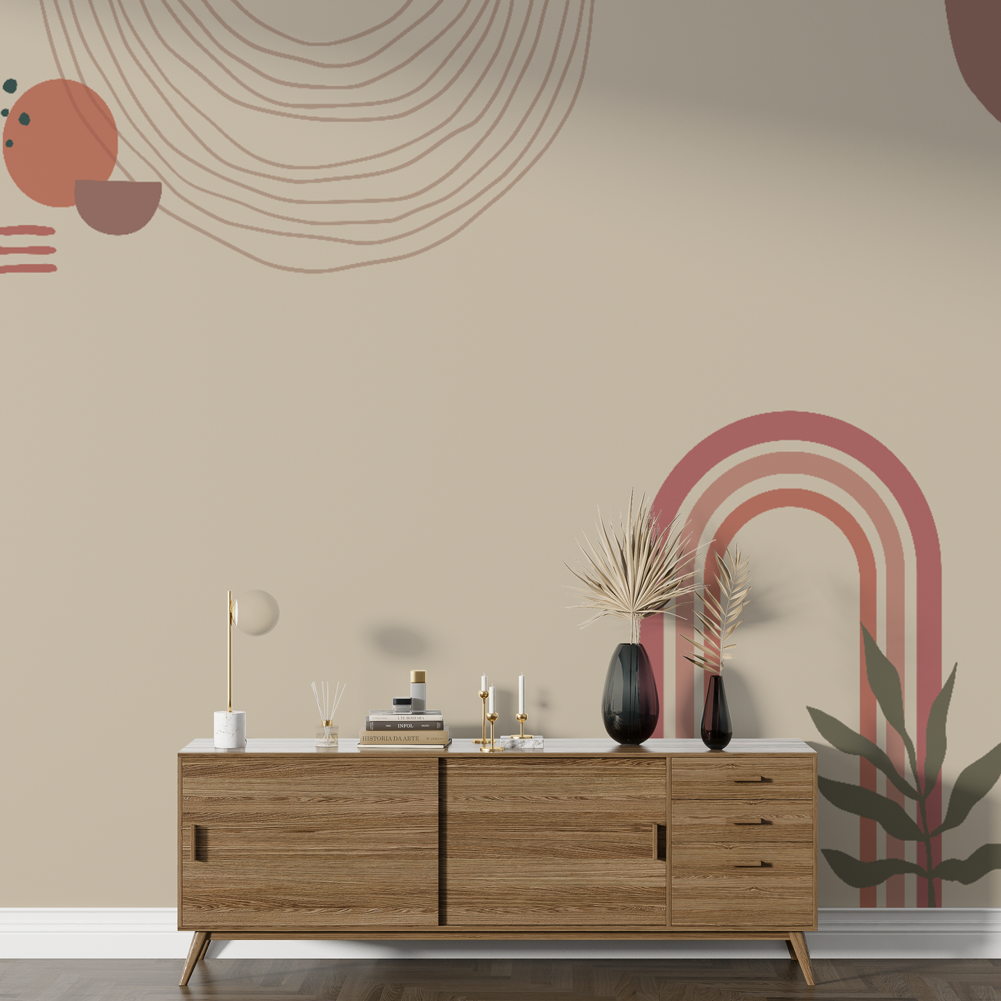 Abstract Boho