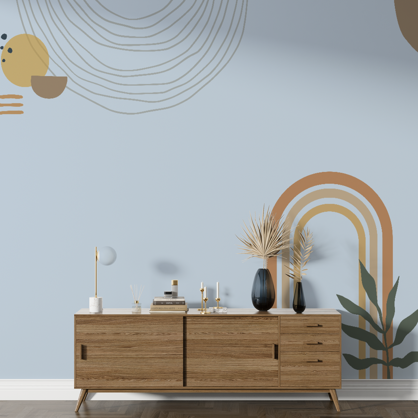 Abstract Boho