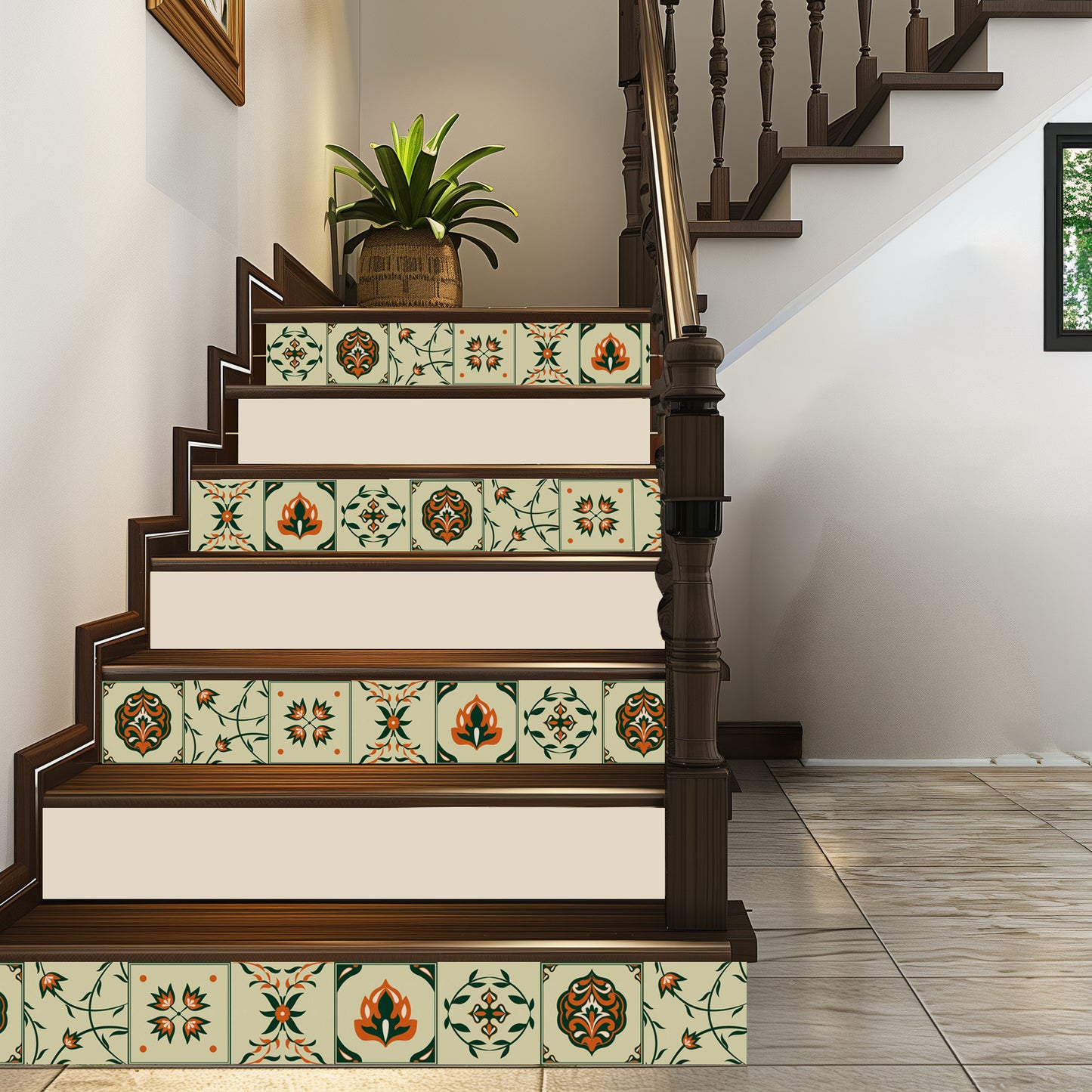 Moroccon Tiles (121 cm × 12.7 cm)