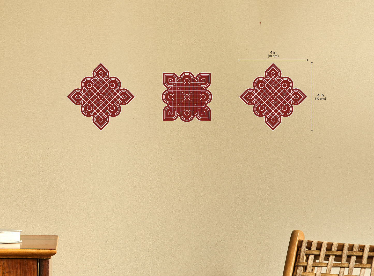 Ananta Grid Kolam (Set of 3)