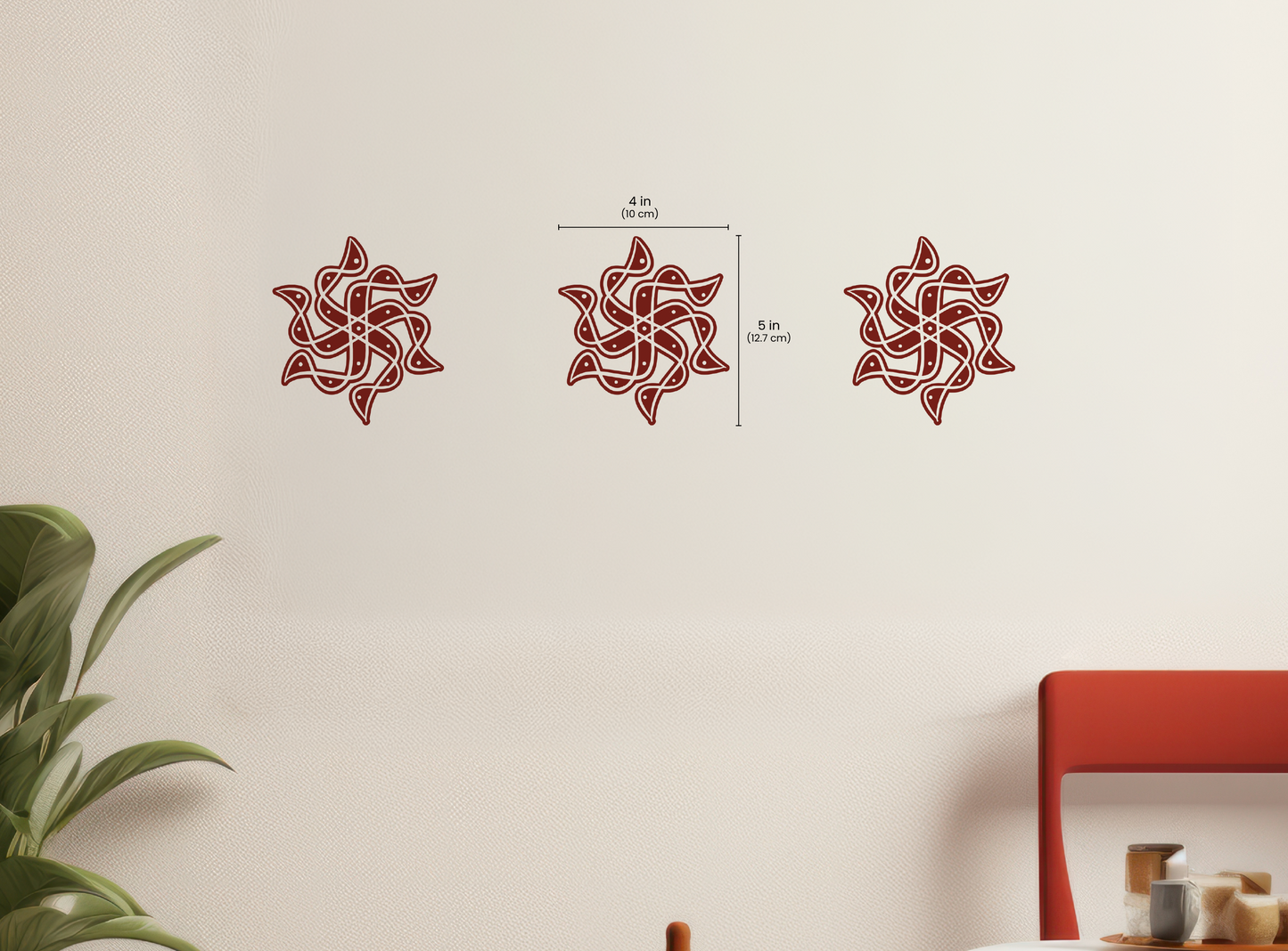 Nritya Flow Kolam (Set of 3)
