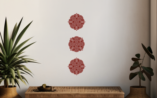 Surya Prabha Kolam (Set of 3)