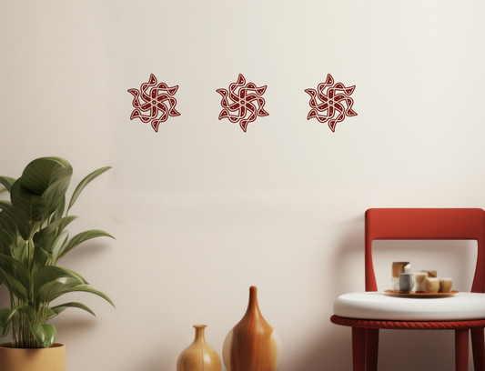 Nritya Flow Kolam (Set of 3)