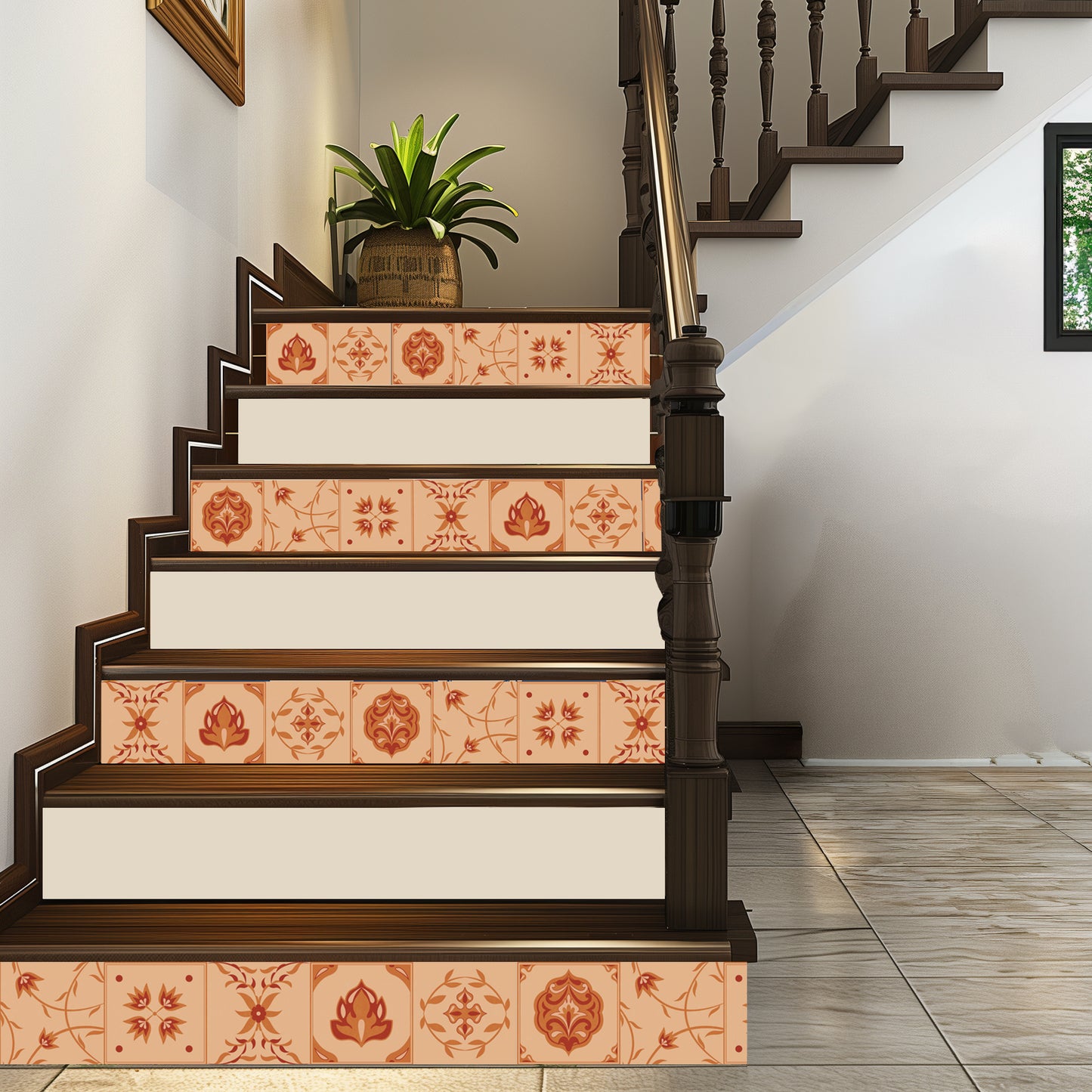 Moroccon Tiles (121 cm × 12.7 cm)