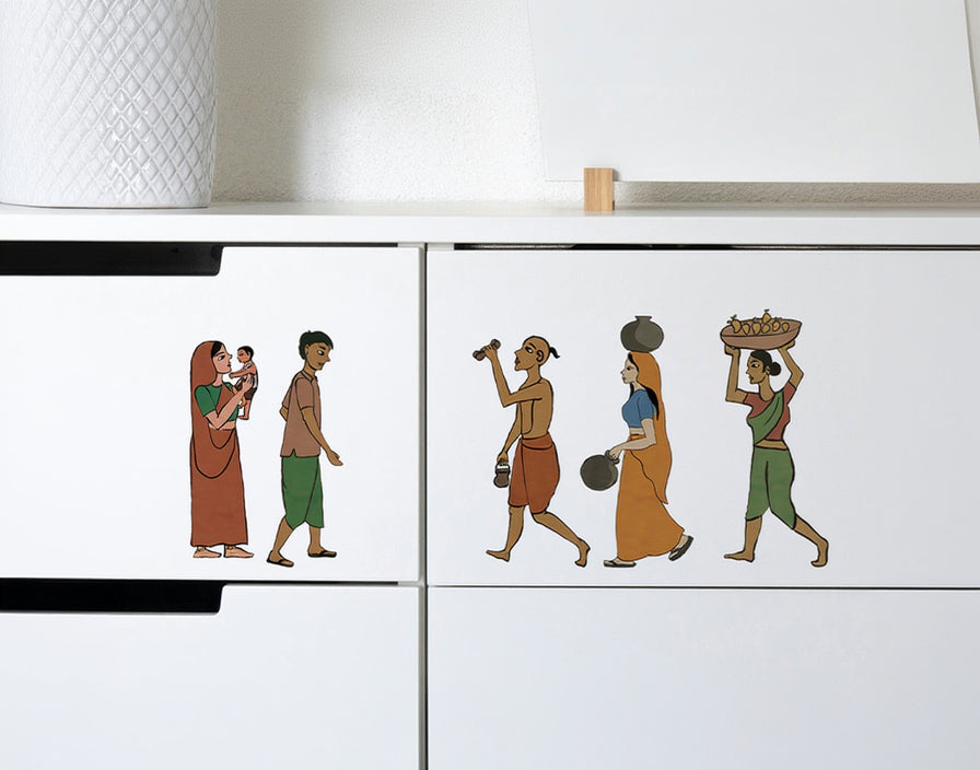 Footsteps Through Time (set of 5)